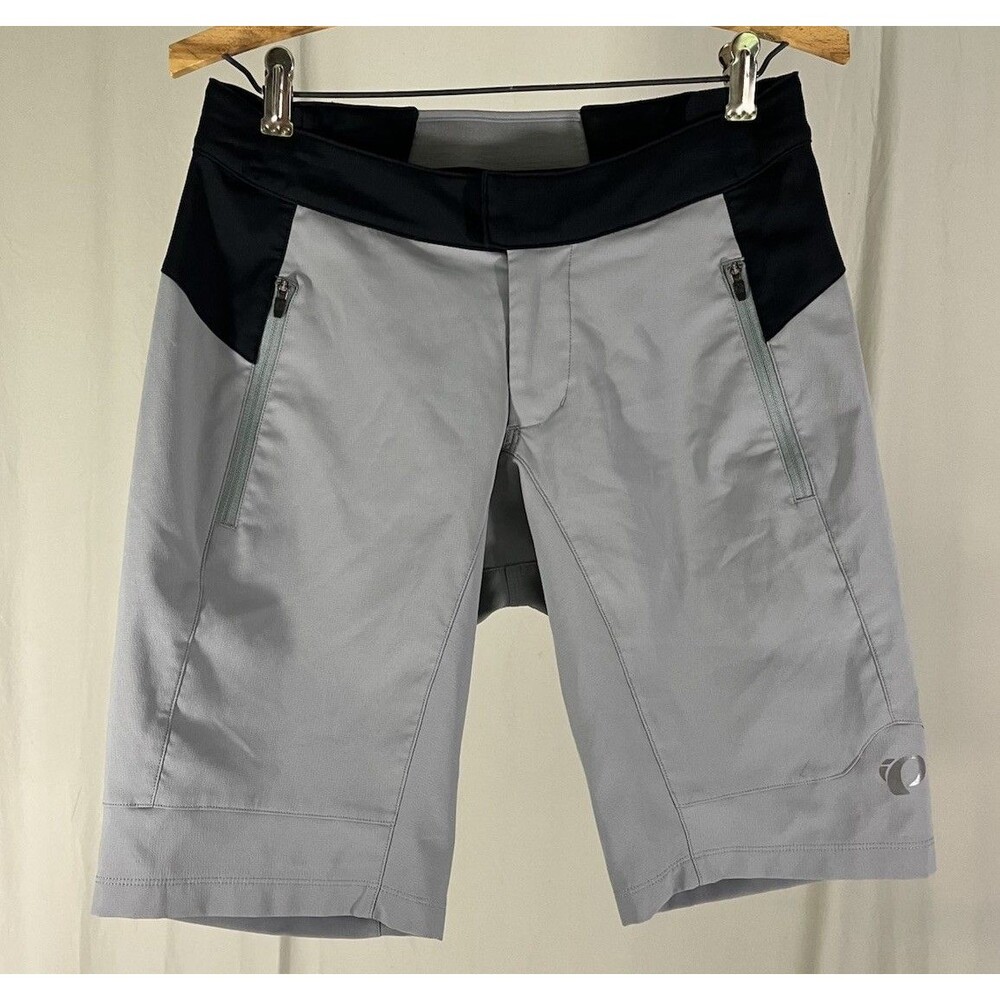 Pearl Izumi Summit Bike Shorts Gray And Black Womens Small Outdoor Athlete Cycle